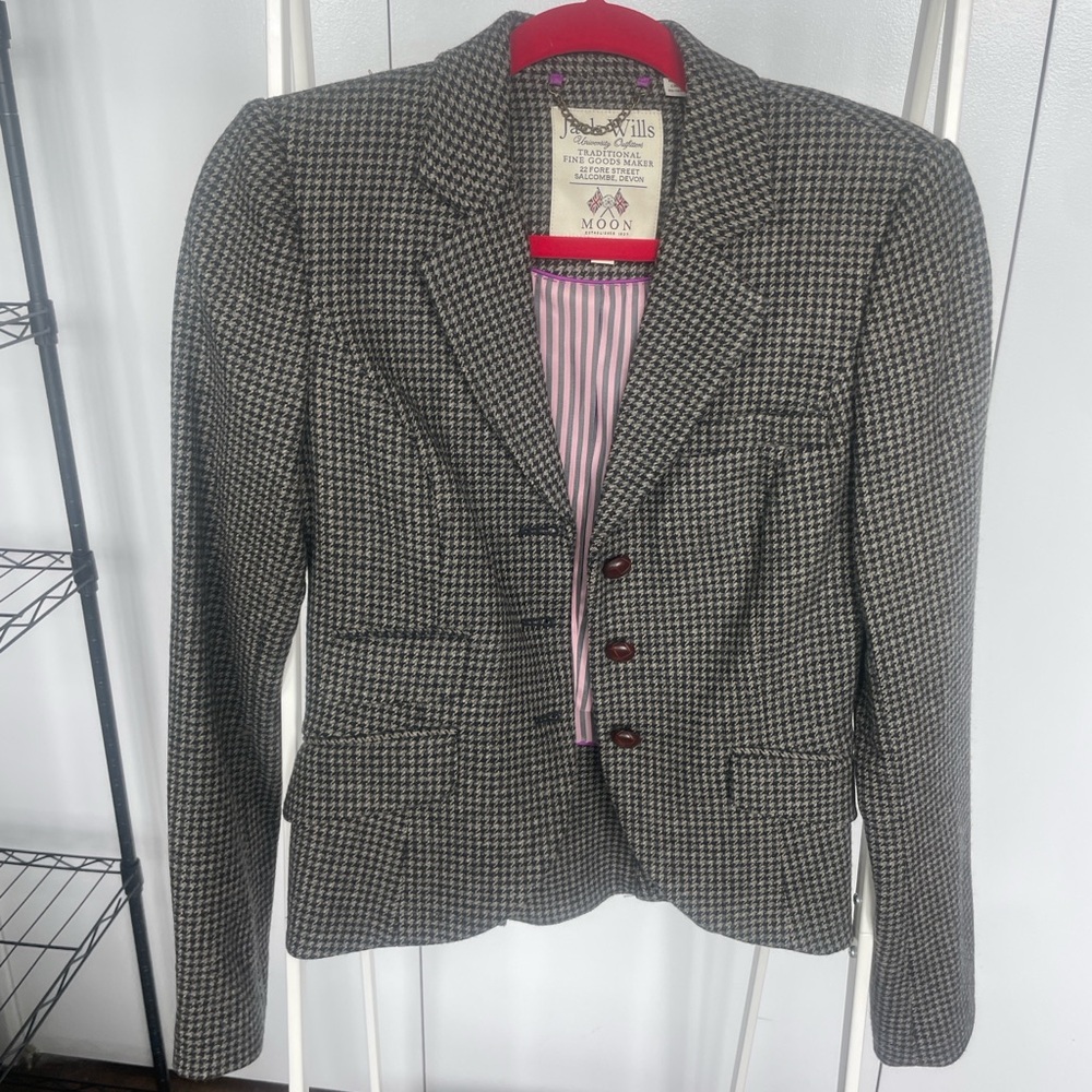 Houndstooth Blazer